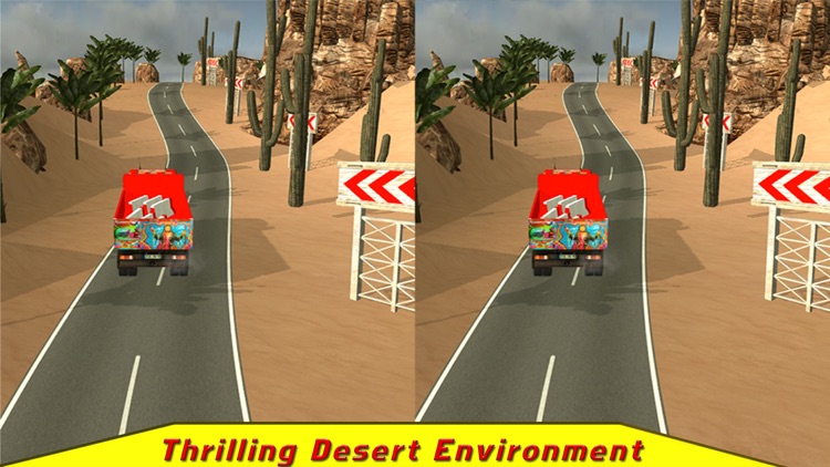 VR Truck Driving Hill Simulation screenshot-4