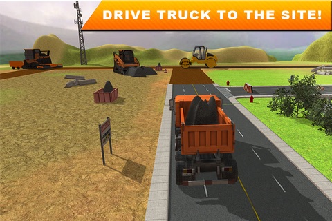 Road Builder Construction City 3D – Real Excavator Crane and Constructor Truck Simulator Game screenshot 3