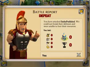 Screenshot 4 Imperio bélico:guerras romanas (Battle Empire: Roman Wars) - ¡Construye una ciudad romana y pelea para que tu imperio crezca iphone