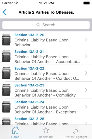 CA Vehicle Code (California) screenshot 2