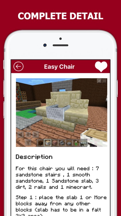 Furniture Guide for Minecraft PE & PC