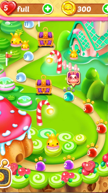 Candy World:Puzzle games for children
