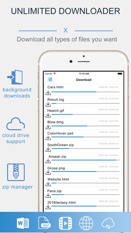 iDL Pro - Offline File Manager & Cache Music, Video for Cloud Drive