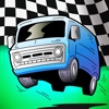 Hipster Funky Van Stunt Jumper - PRO - 3D High Speed Truck Sprinter Driver