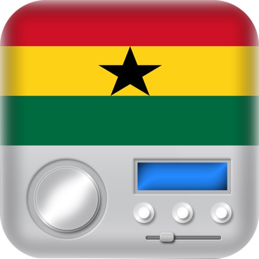 'All Ghana Radios Free - Online Stations with News, Sports and Music icon
