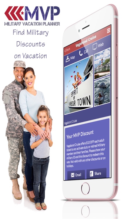 Military Vacation Planner