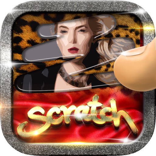 Scratch The Pics : Hottest Celebs Trivia Celebrity Photo Reveal Game Pro icon