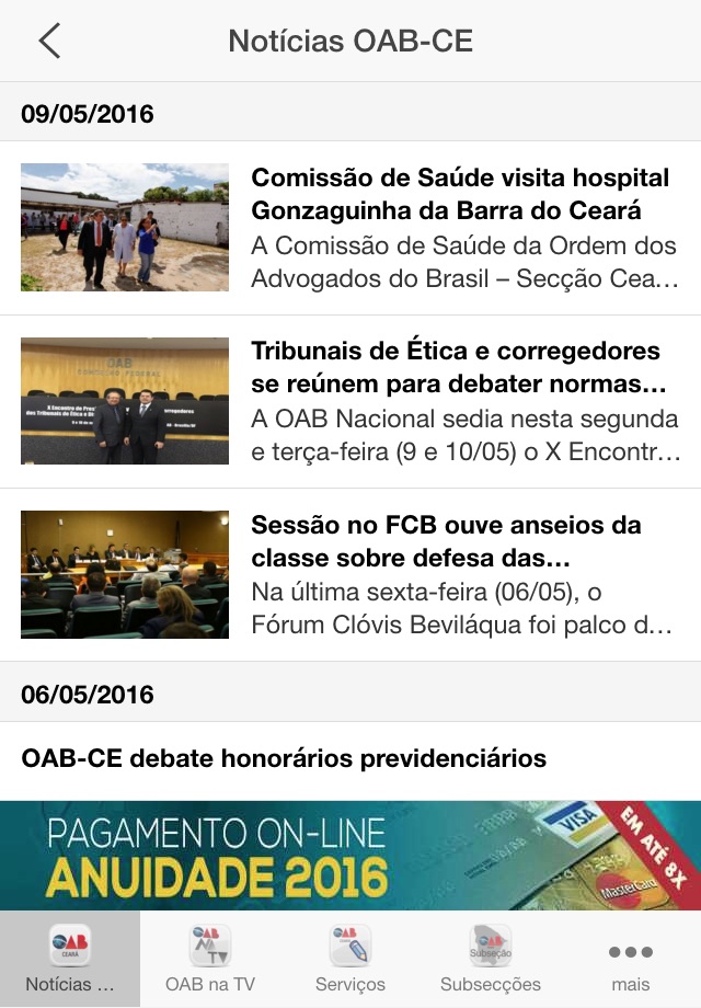 OAB Ceará screenshot 2