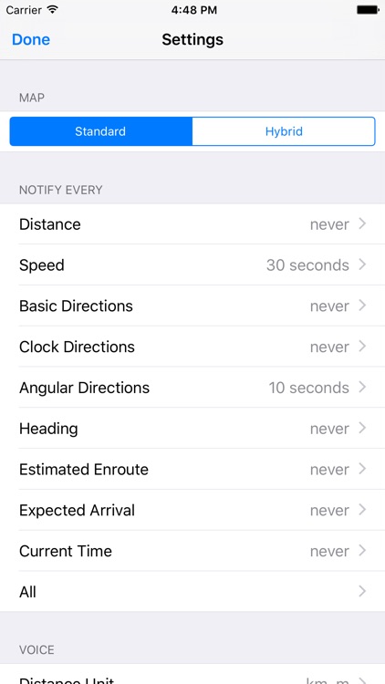 Heading: Voice Compass
