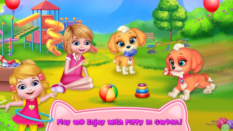 Play My Cute Little Pet Puppy Pet Care Kids Game - Let's Take Care Of Cute  Puppy Mini Games For Kids 