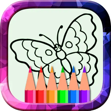 Toddler Coloring Pages - Creative ColorBook And Drawing for Kids With Flowers & Animals Читы