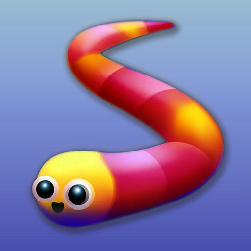 Snake Slither Run- A variety of different skins colors worms Adventure vs Slither.io ® Game Icon