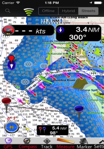Washington Nautical Chart Pro screenshot 3