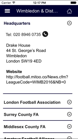 Wimbledon & District Football League(圖5)-速報App