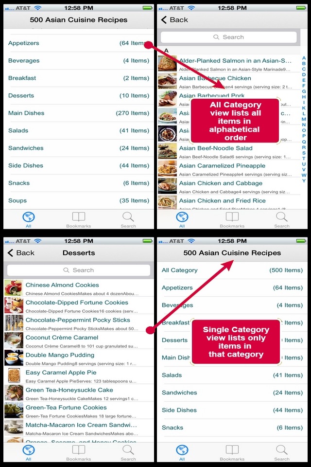 500 Asian Cuisine Recipes screenshot 3