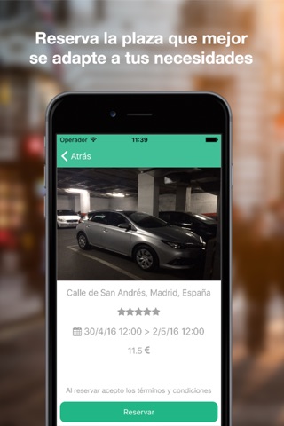 Peer to Park - Tu app para aparcar screenshot 4