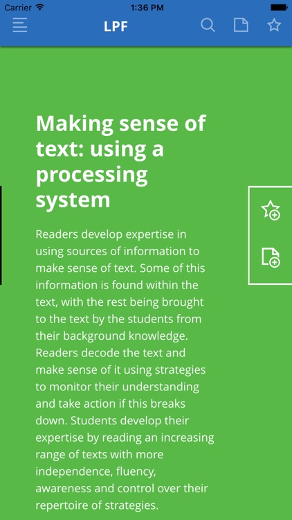 Learning Progressions