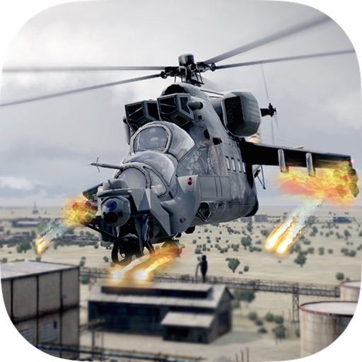 Gunship Air Strike : Helicopter Battle 3D Icon