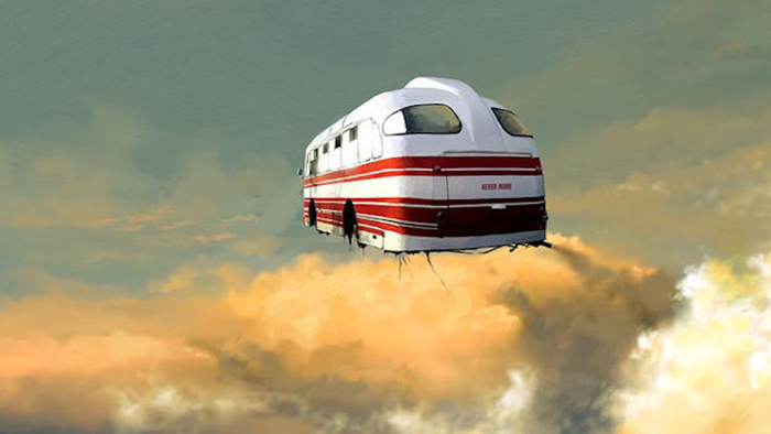 Flying Bus- Free Flight Bus Simulator 2016