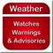 Current Weather Watches, Warnings and Advisories for the United States Issued by the National Weather Service