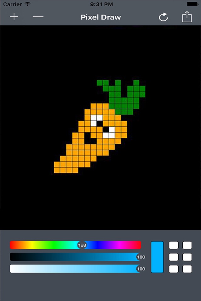 Pixel Art Maker - Draw in Pixels & 8 Bit Graphics screenshot 2