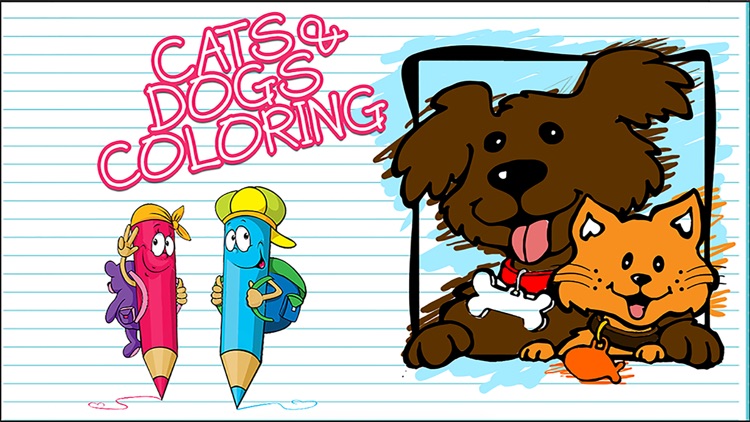 Pets Coloring Book