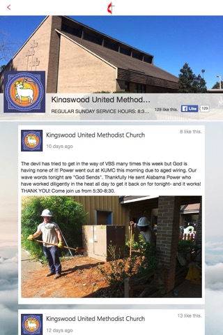 Kingswood UMC Mobile, Al screenshot 2