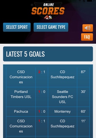 Livescore App by Online-Scores.com screenshot 4