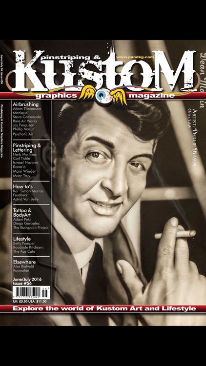 Pinstriping & Kustom Graphics Magazine