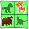 Animals match fun game for Preschool, Toddler kids & Adults