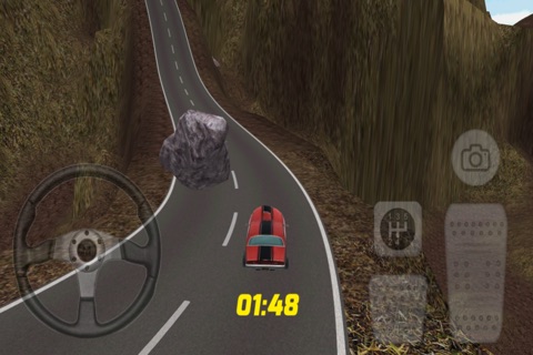 Red Car Hill Racing screenshot 3
