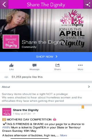 Share The Dignity screenshot 4