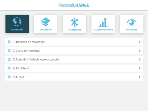 PersonalChange screenshot 2