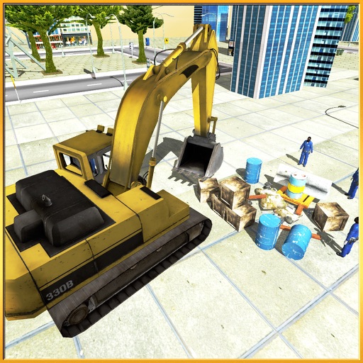 Real Hydraulic Excavator Simulator - Real Crane Operator & Sand Excavator Game icon
