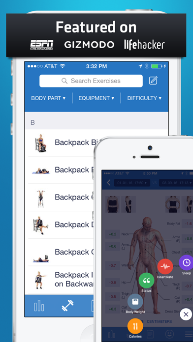 Fitness Vriend+ iPhone app afbeelding 1
