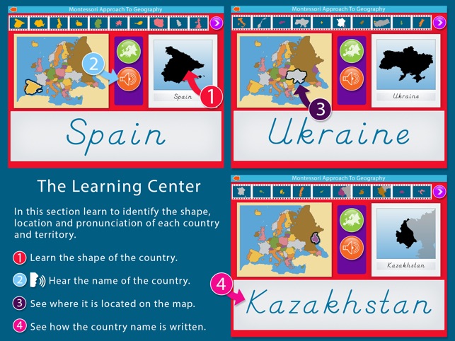 Europe - A Montessori Approach To Geography(圖2)-速報App