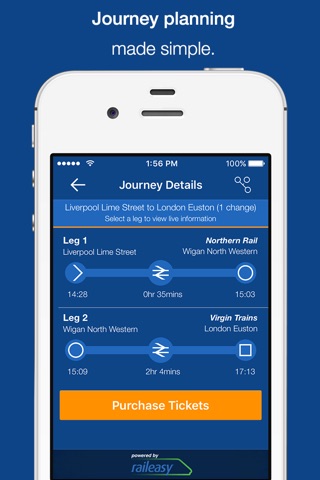 myTrains Pro train times and tickets screenshot 4