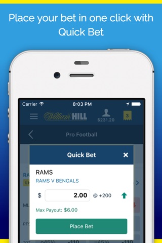 William Hill Nevada screenshot 3