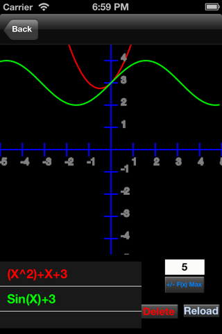 scientific graphing calc screenshot 2