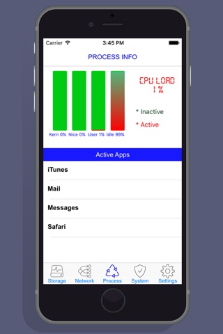 iChecker Device Manager - Check Memory Usage Status, Network Process & Manage System Activity screenshot 2