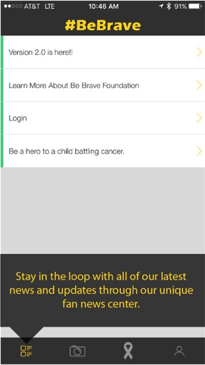 Be Brave Childhood Cancer Awareness Photo Frames(圖4)-速報App