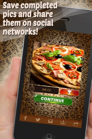 Food Slide Puzzle Blocks – Start Sliding & Swiping Tiles To Complete Jigsaw Pictures screenshot 4