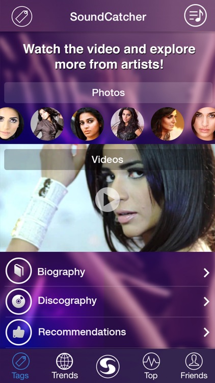 Sound Catcher - instantly identify songs playing around you