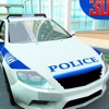 Icon Cop Car Driving3d