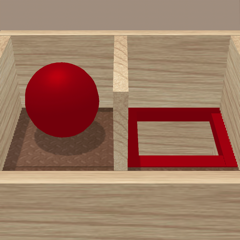 Rollen Sie den Ball. Labyrinth-Box (ohne Werbung) / Roll the ball. Labyrinth box (ad-free)
