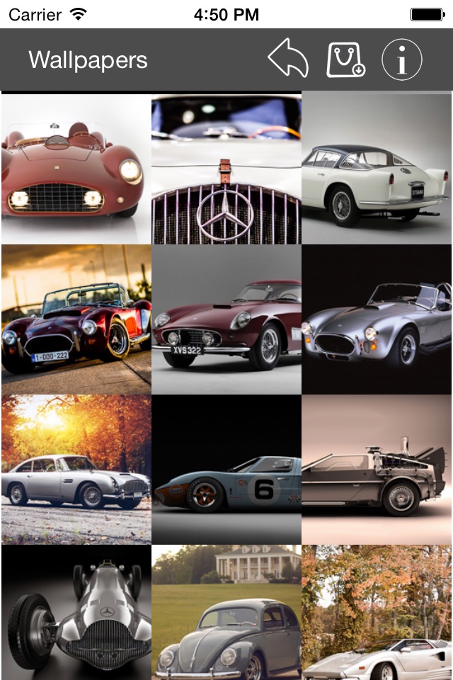 Wallpaper Collection Classiccars Edition screenshot 2