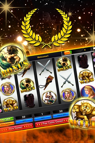 Hercules 777 Slot Machines : VegasPower Demi God Jackpot & Gamble Games - Big Payout Lucky Way screenshot 3