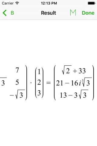 Simple Matrix Calculator screenshot 3