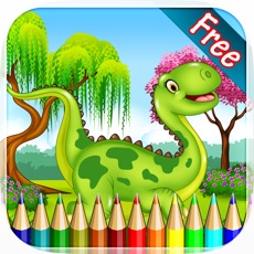 Activities of Dinosaur Coloring Book HD 2 -  Drawing and Painting Colorful for kids games free