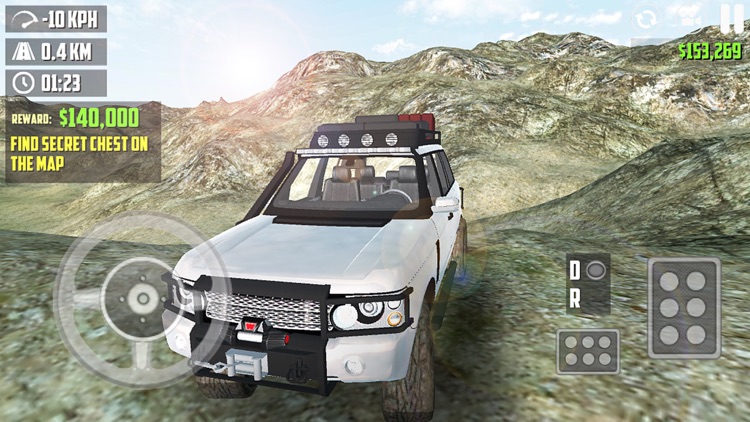 Offroad 4x4 Simulator Real 3D, Multi level offroading experience by driving jeep and truck